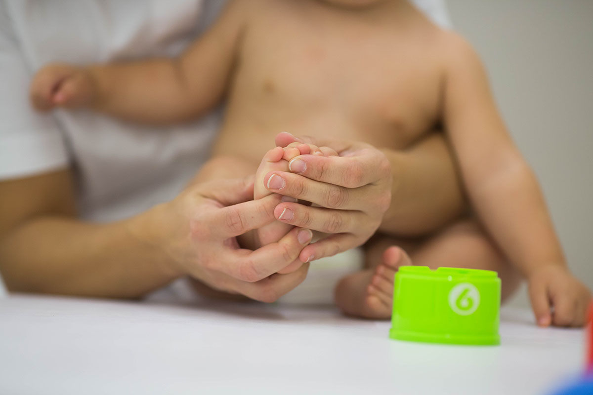 Patologie del piede fisioterapia bambino roma